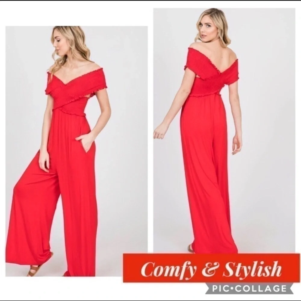 Poppy Red Jumper